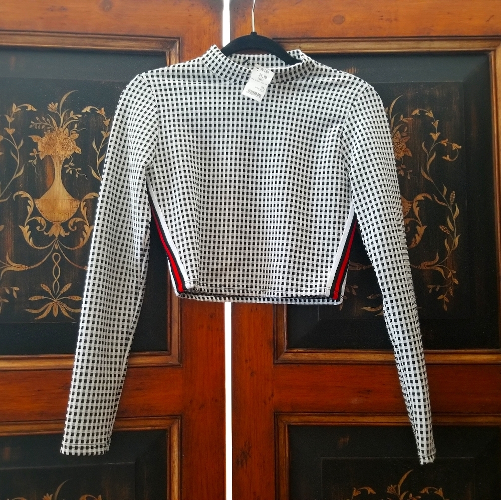 Long sleeve akira crop top